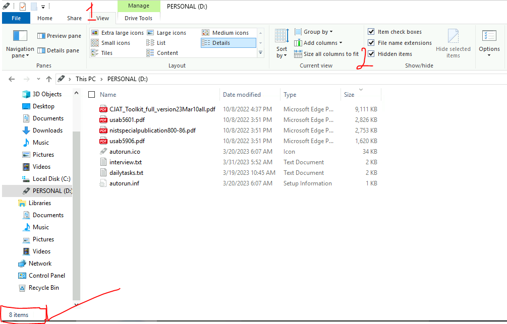 Hidden Files