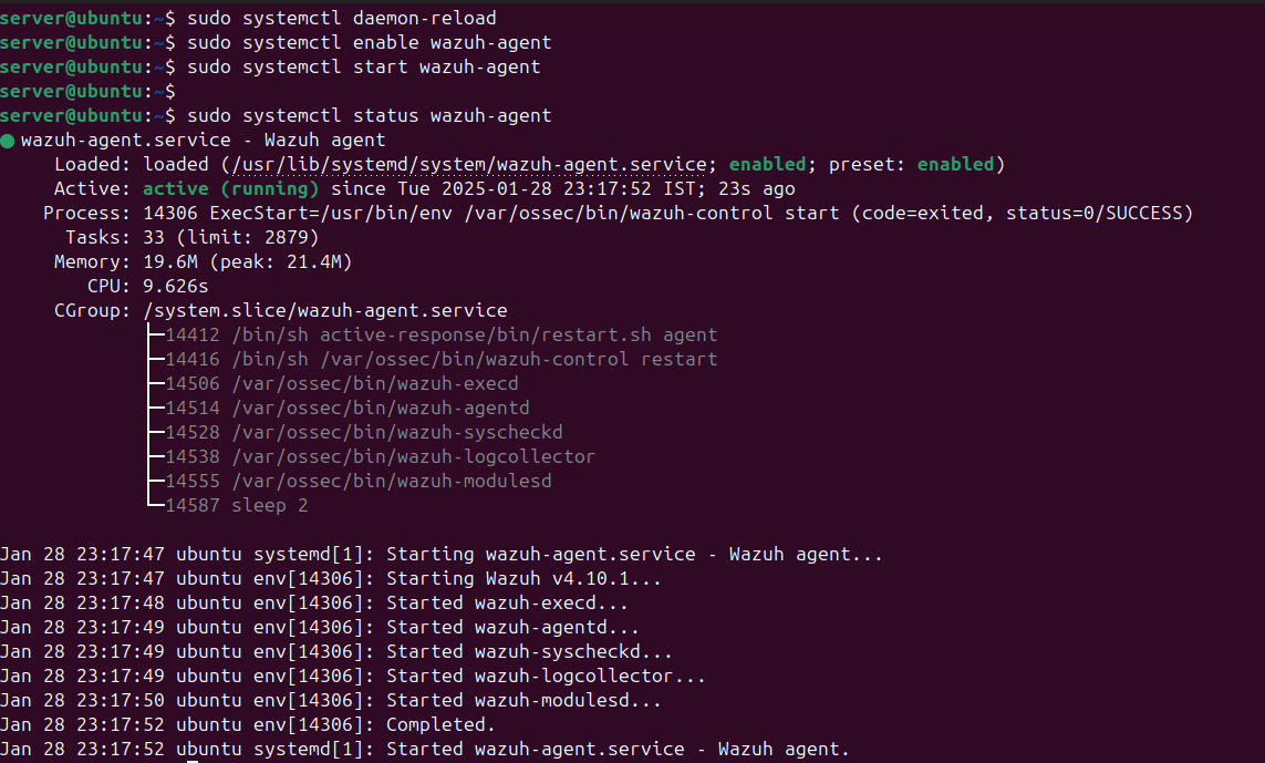 Successfully running